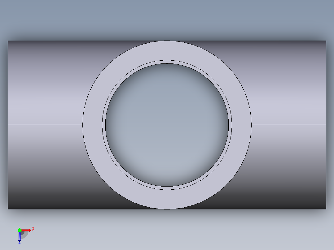 9XIV 90与溶剂焊接插座交叉俯视图