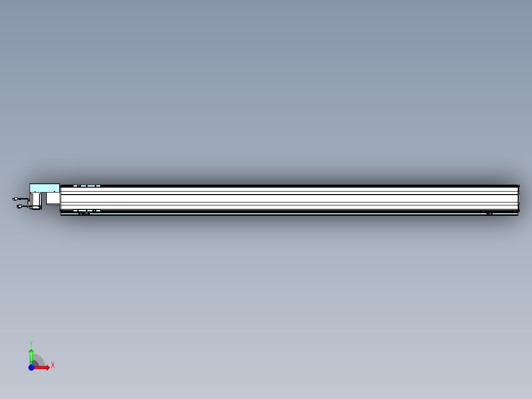 威洛博VBF同步带传动一般环境VBF14-L45-S2050-BR-ZP40-C3前视图