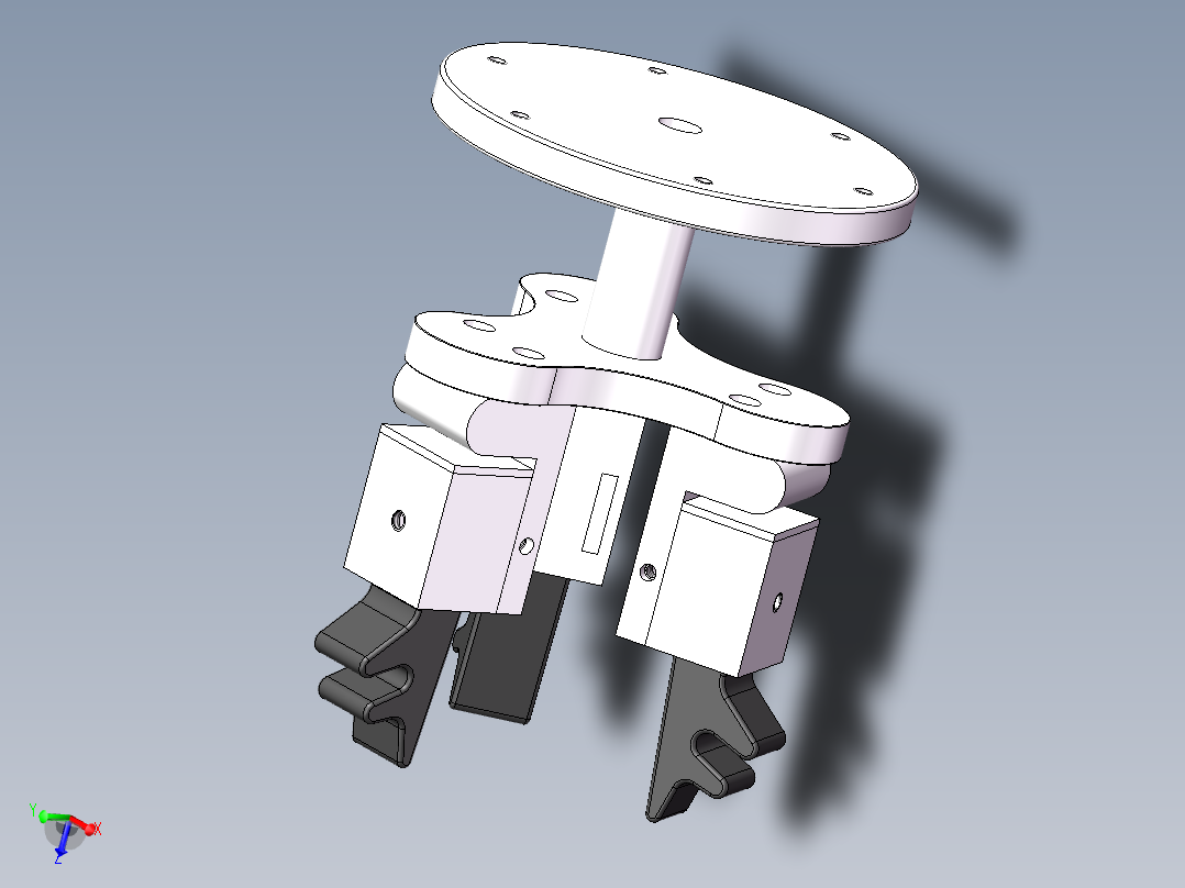 气动柔性夹爪组件
