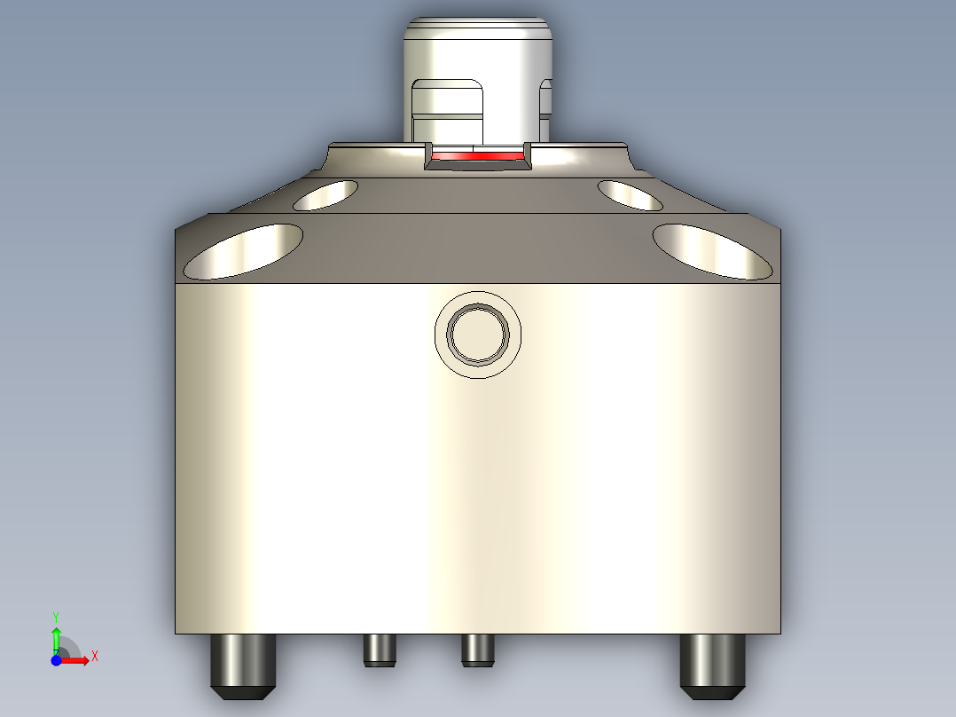 KOSMEKSFA3000-G0N-140多系列多零件图纸模型多系列多零件图纸模型前视图
