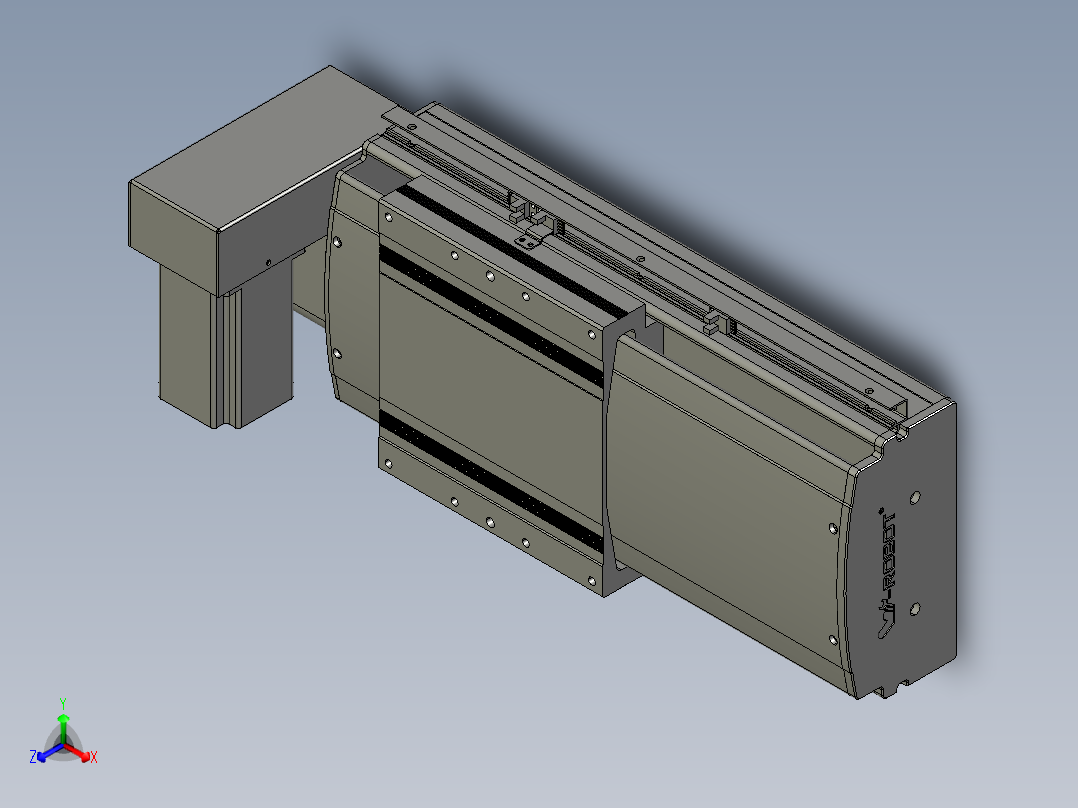 威洛博VBF22-S150-BRU正等轴测图
