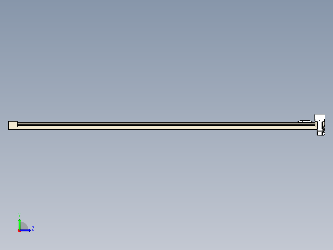 同步带全封闭直线模组TPA-HCB-65S-90-L1750-ML-C-P10-N3左视图