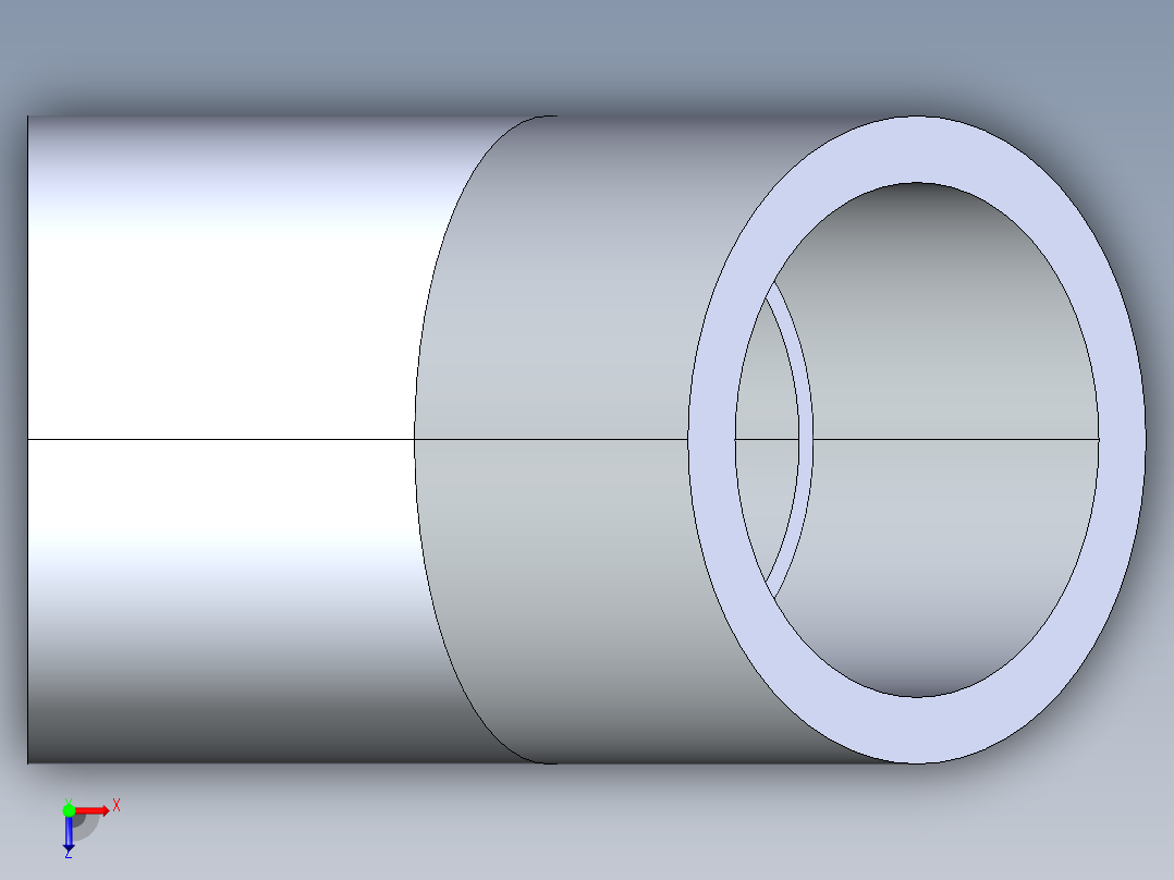 CPVC管件08-Sch80_45Elbow_SxS_9817-012 _1.25in俯视图