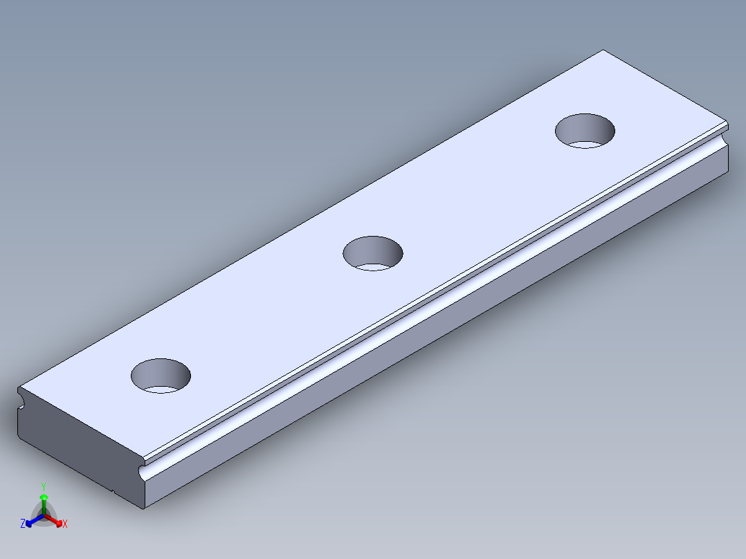 上银直线滑轨-MGW12C正等轴测图
