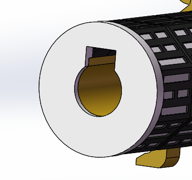一种仿古密码锁的结构设计与3D模型打印【含图和文档】