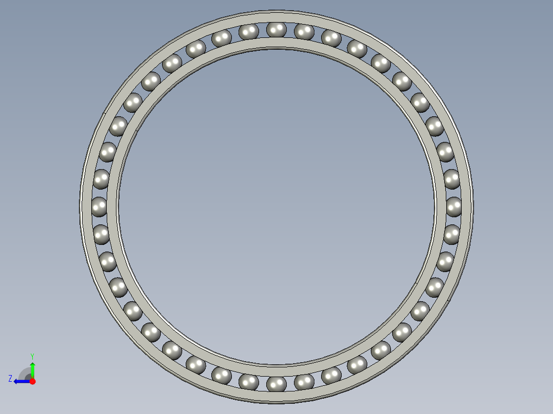 深沟球轴承61824右视图