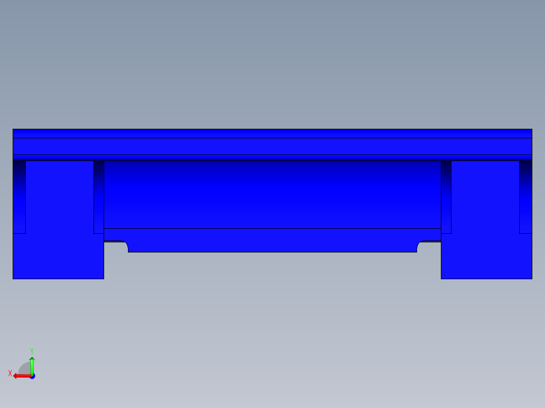 人體工學型安全把手ESP(B)-3D多系列多零件图纸模型后视图