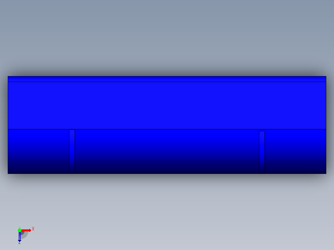 人體工學型安全把手ESP(B)-3D多系列多零件图纸模型俯视图