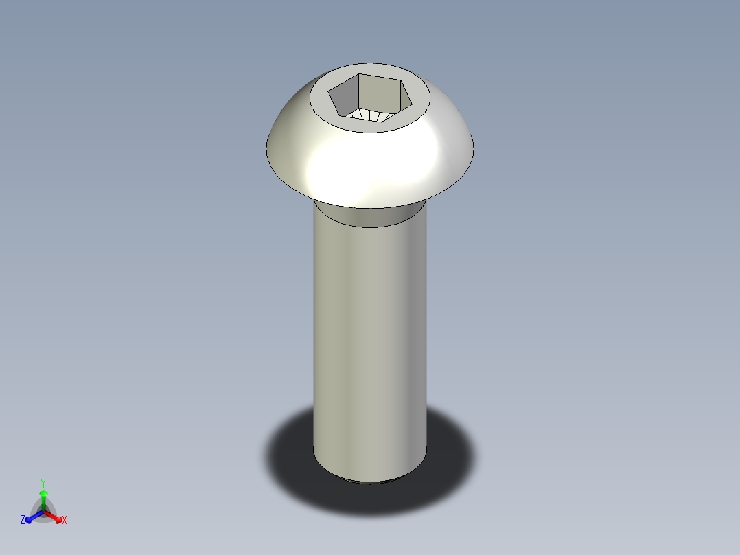 內六角圓頭螺絲,不銹鋼內六角圓頭螺絲BCBB,SBCBB-3D多系列多零件图纸模型