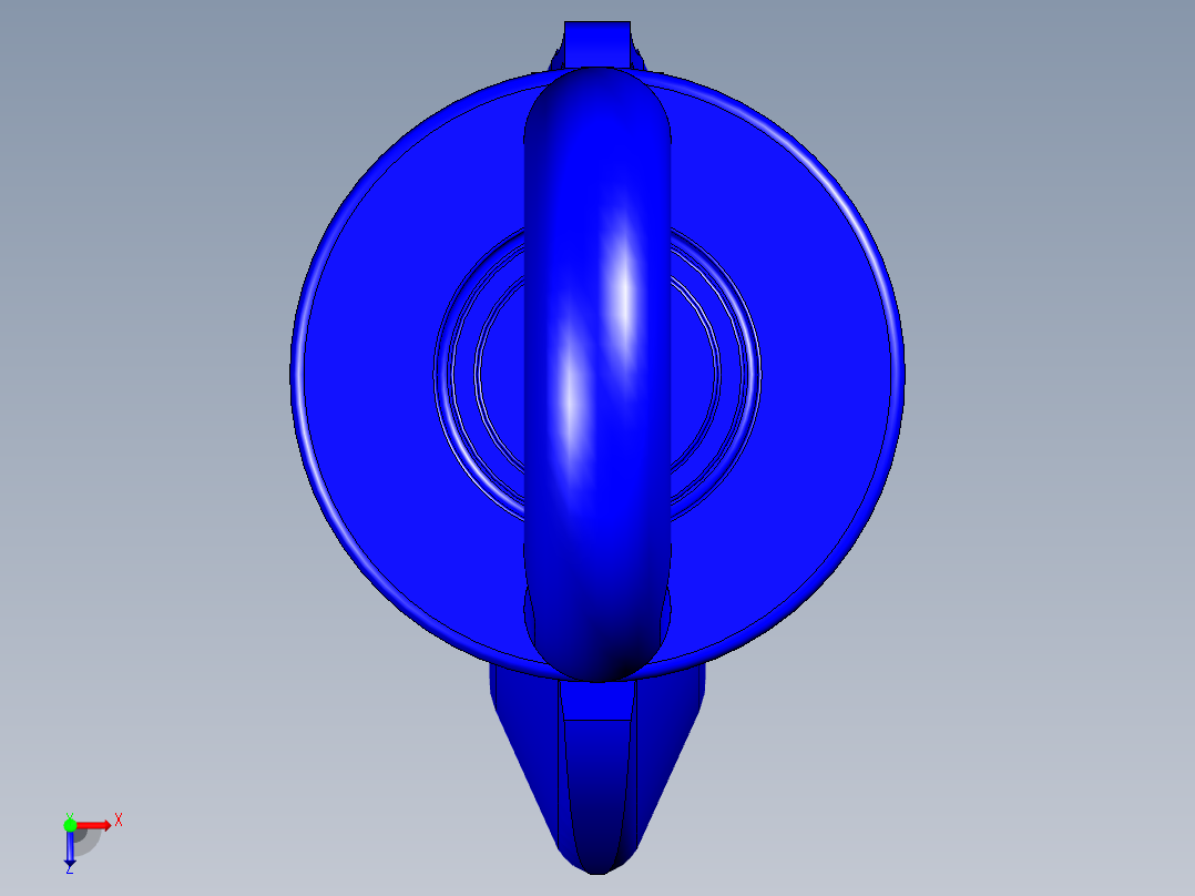 旋转钩子俯视图