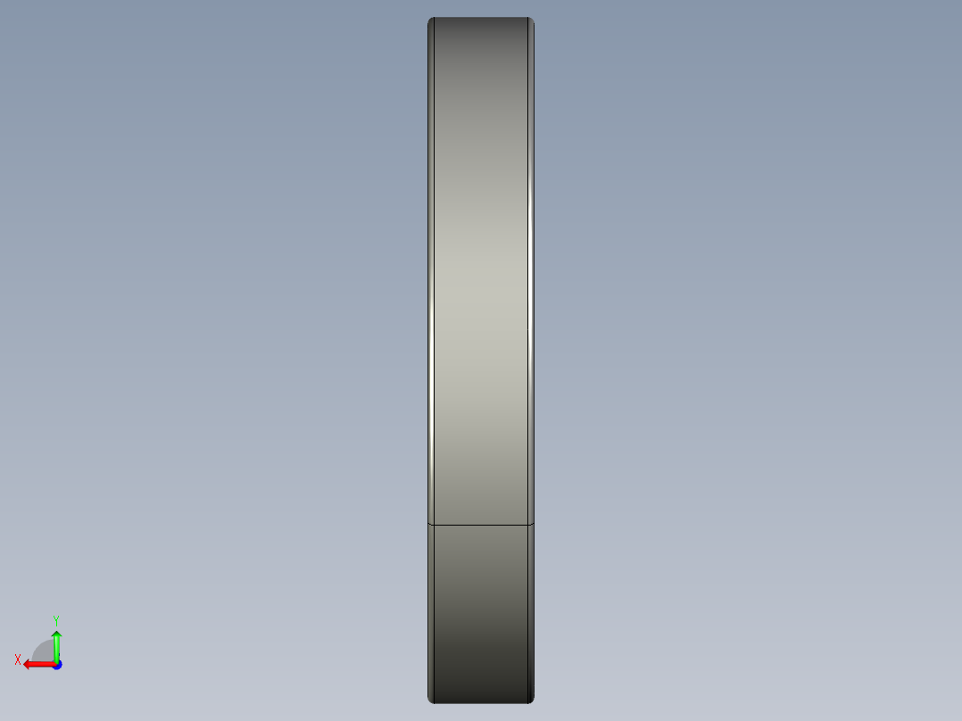 深沟球轴承6030后视图