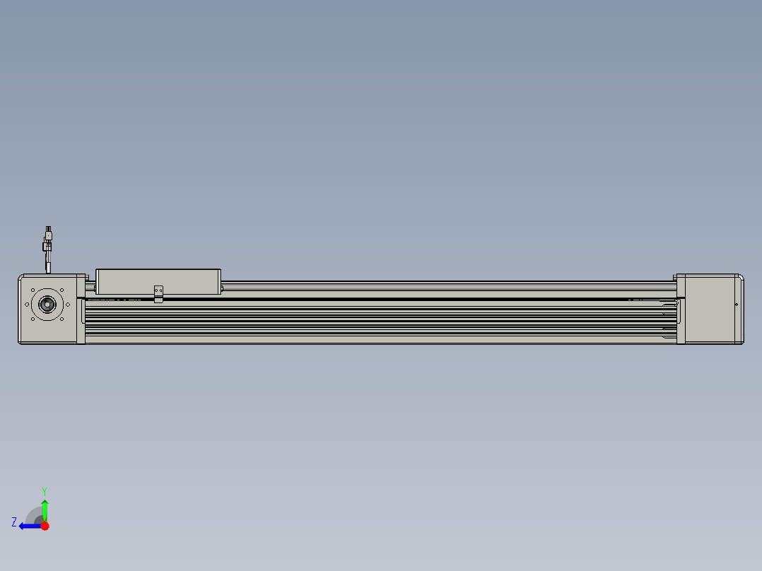威洛博直线电机模组EB16-L208-S100-R-ZP75-MS3-5K右视图