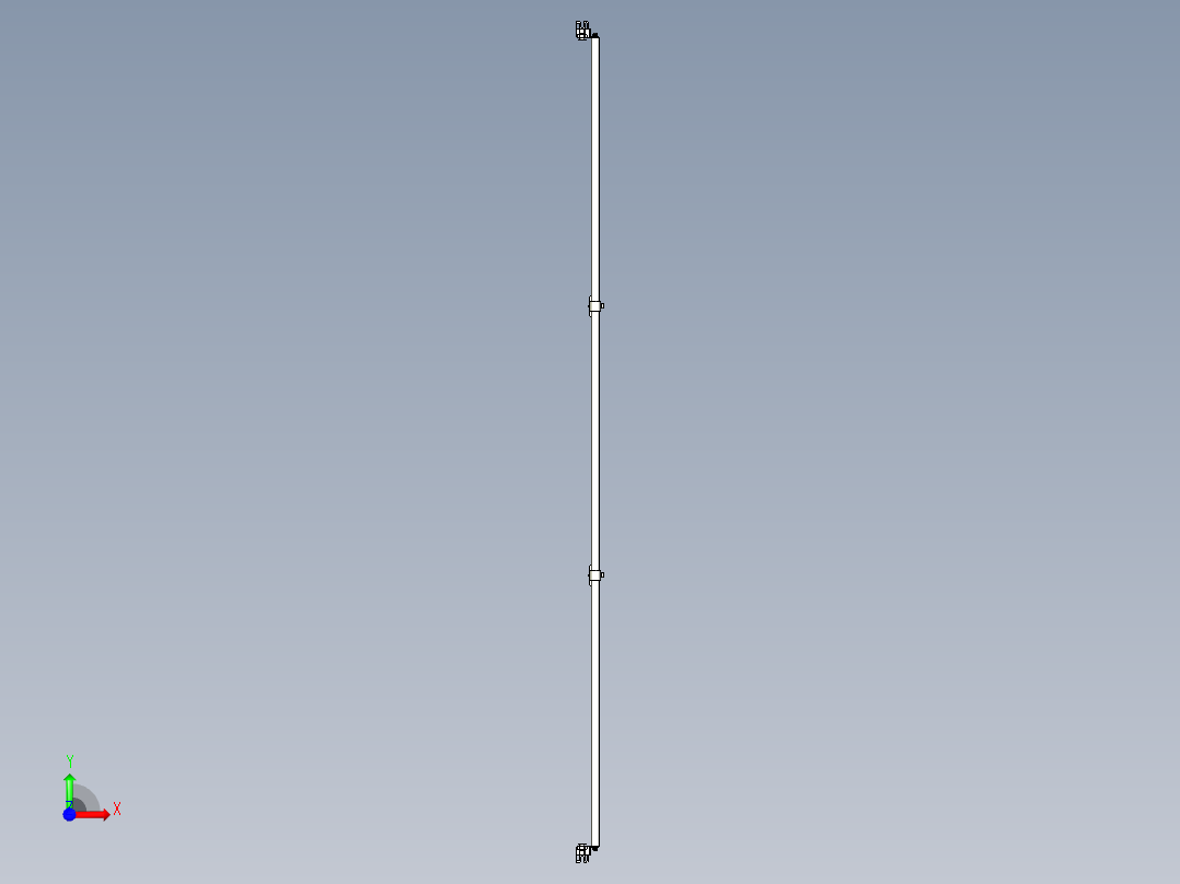基恩士SL-JB191_back-mount_kc图纸模型前视图