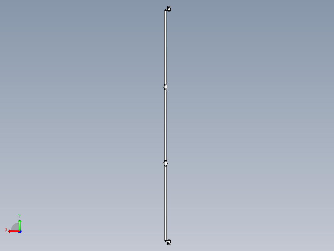 基恩士SL-JB191_back-mount_kc图纸模型后视图
