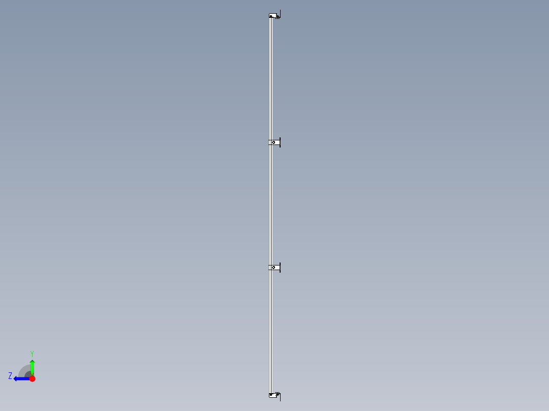 基恩士SL-JB191_back-mount_kc图纸模型右视图
