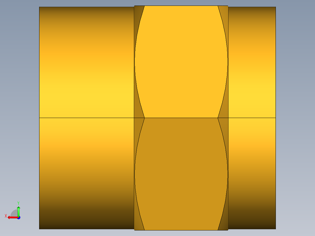 水管接头Female Hose to Female Pipe 99GH-12-12后视图