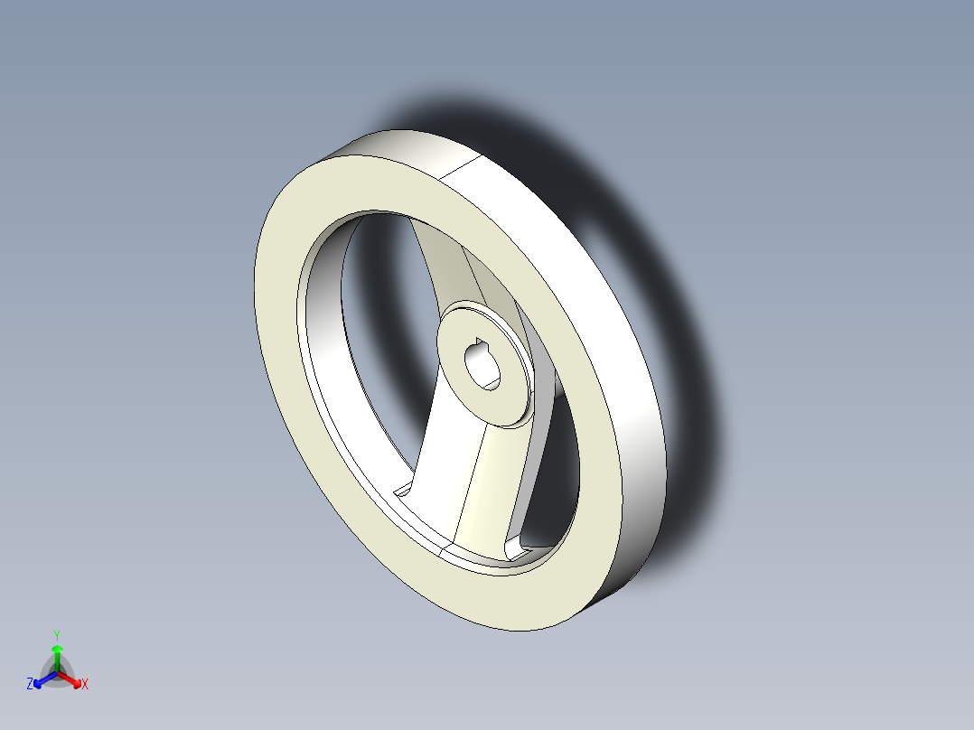 鋁合金手輪(無把手)2461-3D多系列多零件图纸模型