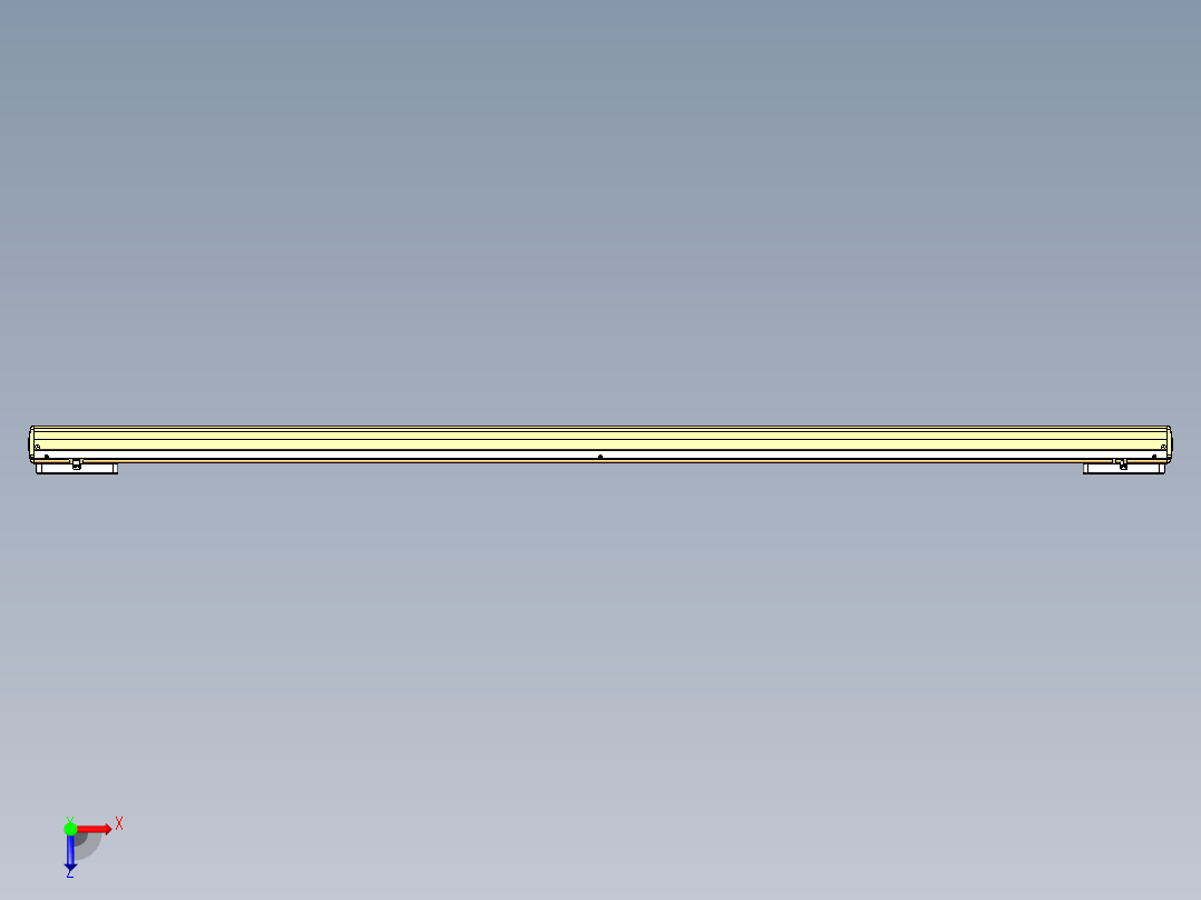 威洛博LC系列3d模型模组2LC17E1Y-S1850俯视图
