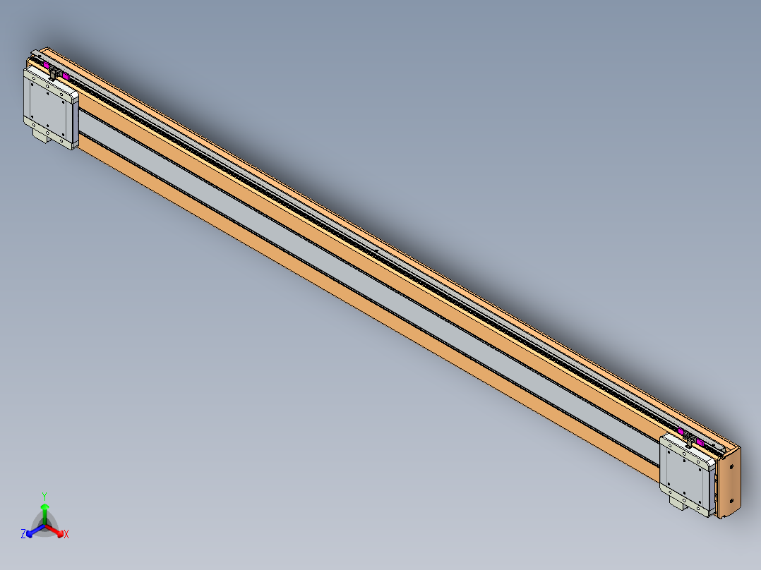 威洛博LC系列3d模型模组2LC17E1Y-S1850正等轴测图
