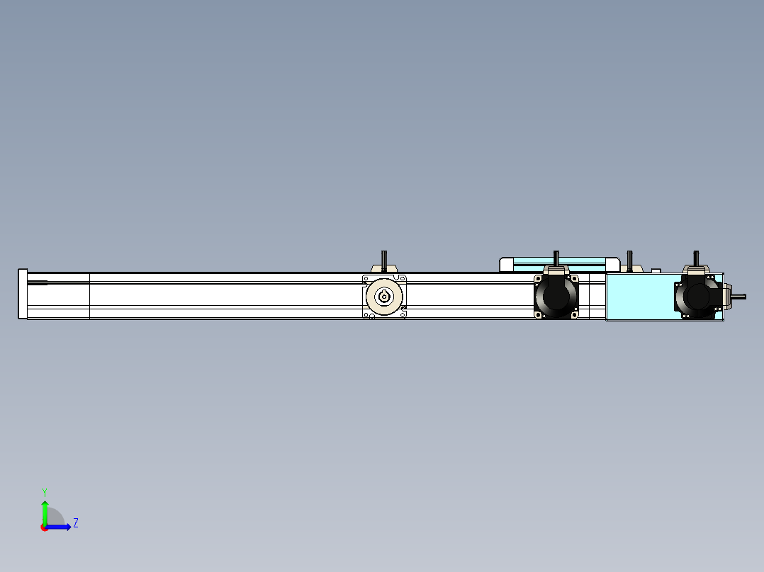 欧规系列-LB6A-L65-S600-BL-ZP40-C3左视图