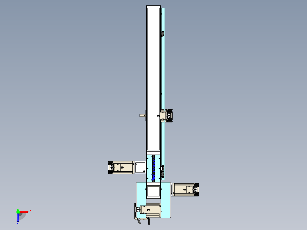 欧规系列-LB6A-L65-S600-BL-ZP40-C3俯视图