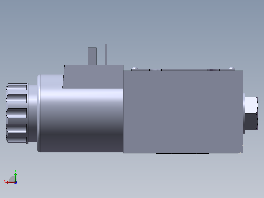 力士乐液压阀-4WE6Y6X后视图