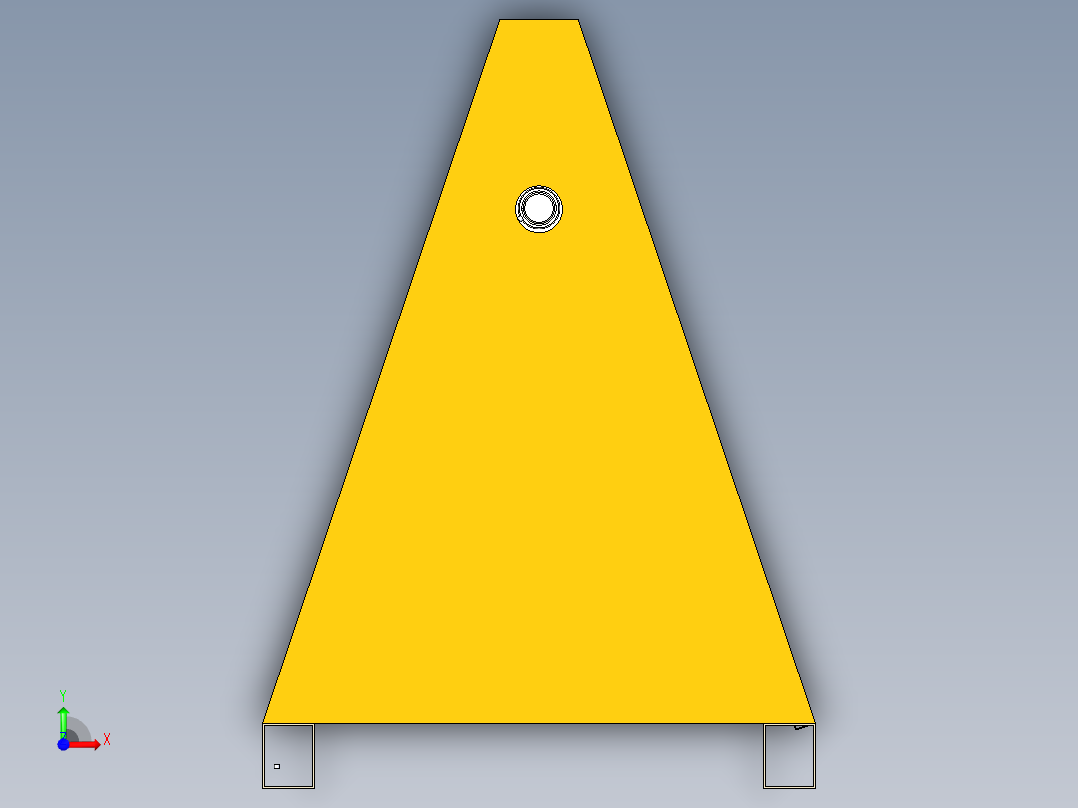 机械式鼓片开卷机前视图