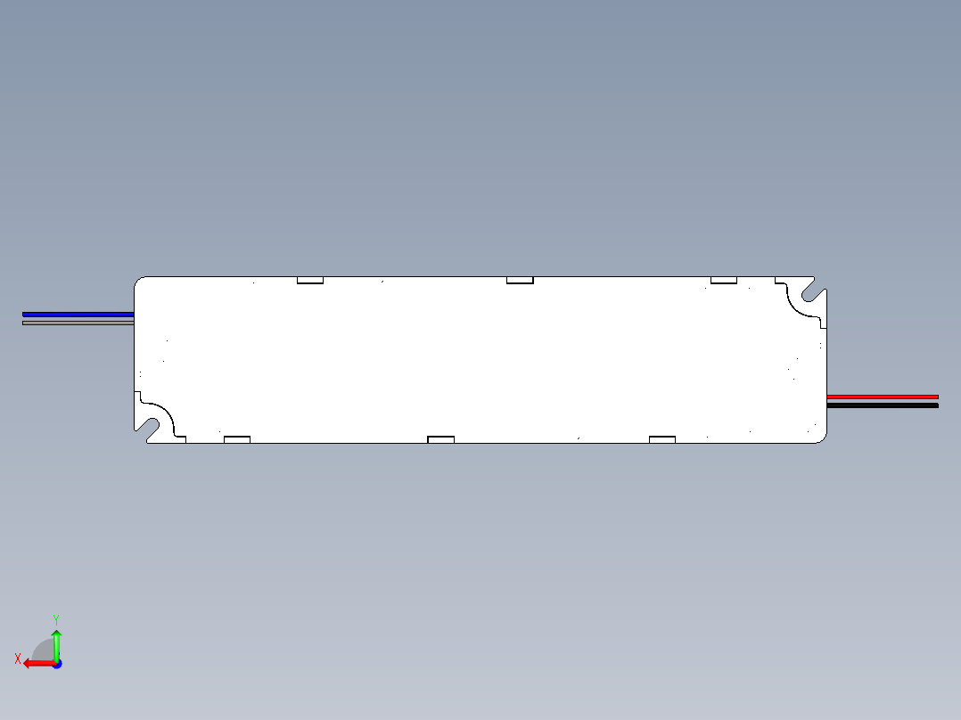 明纬ICL和DR-UPS系列开关电源合集轨道式后视图