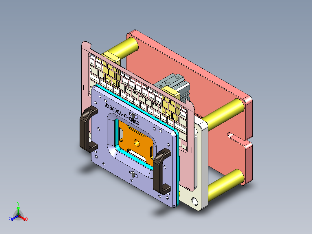 UX360CA-C-CNC3-1024正等轴测图
