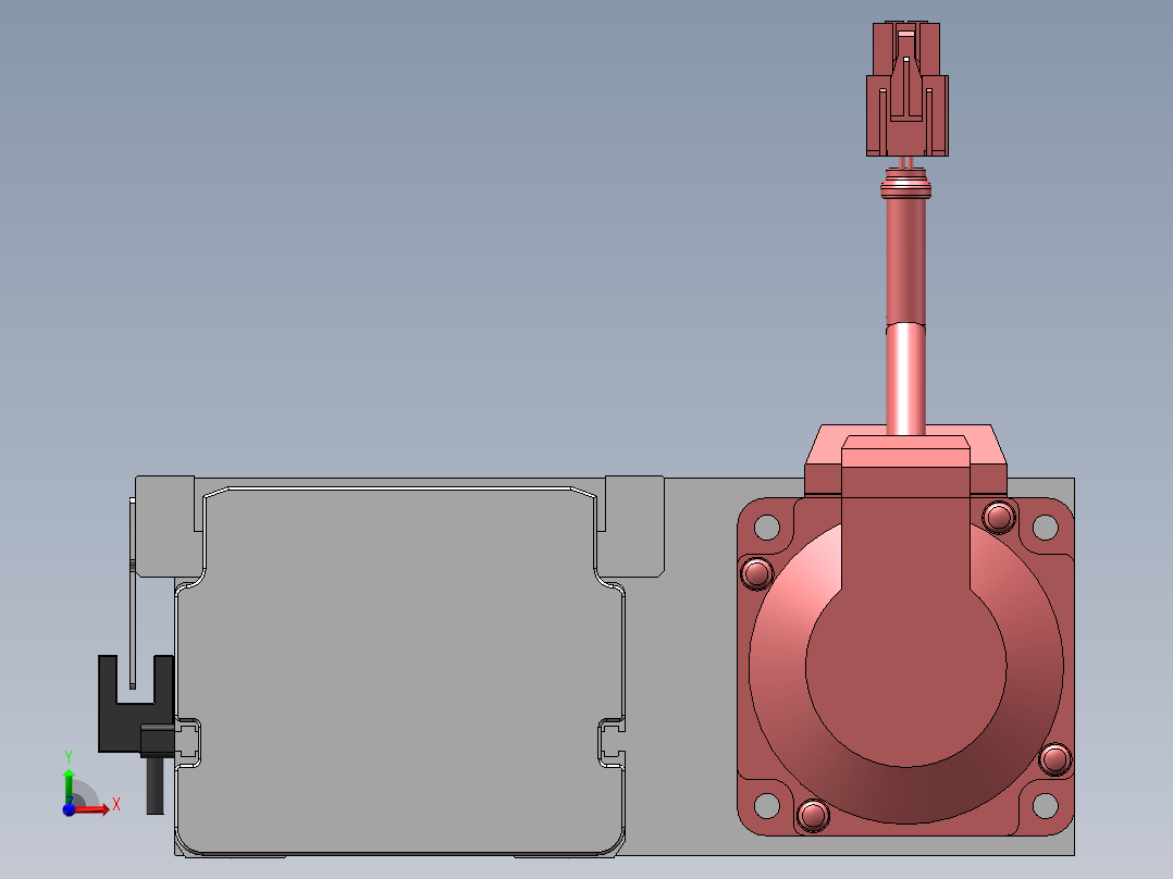 精密模组MY80S-T10-800L-P20B-BR-C4前视图