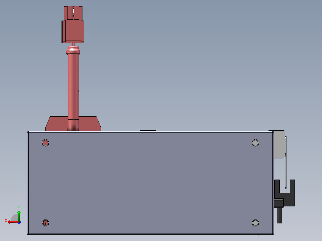 精密模组MY80S-T10-800L-P20B-BR-C4后视图