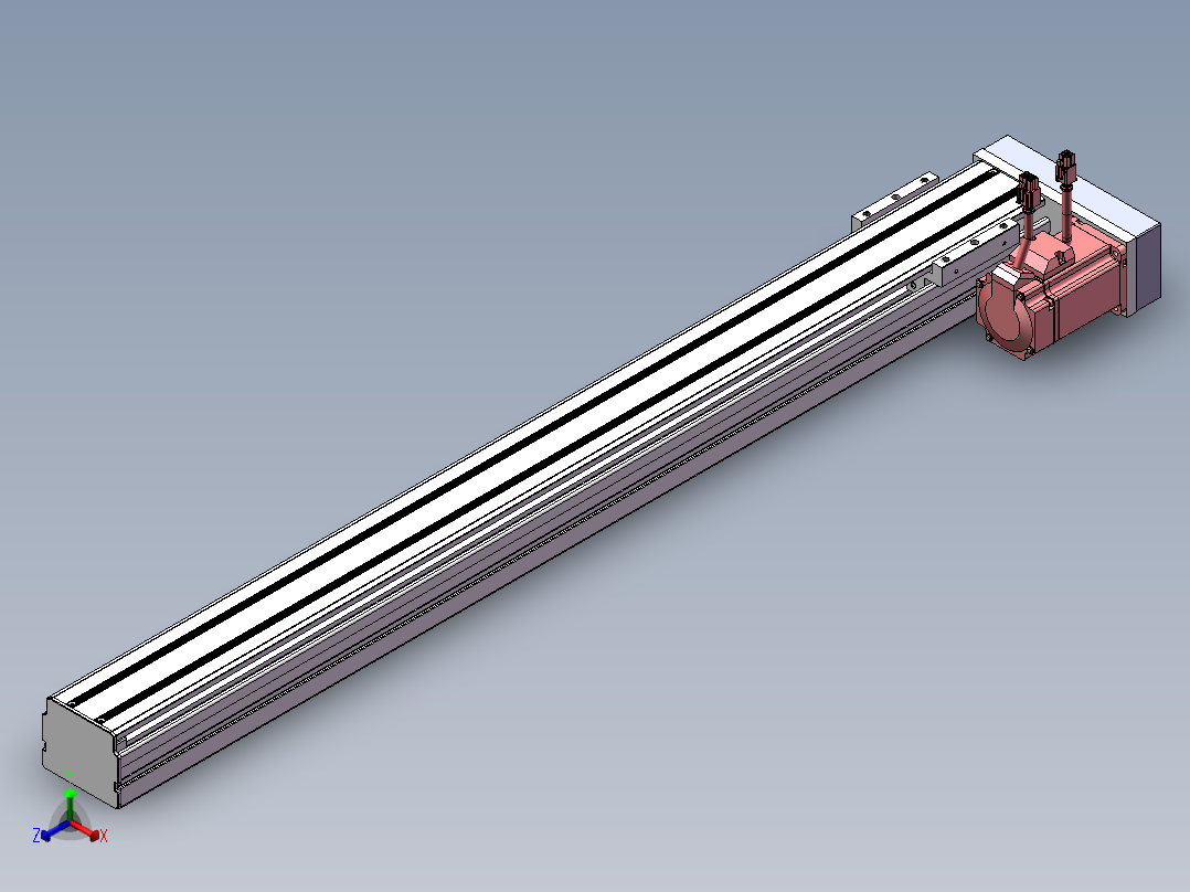 精密模组MY80S-T10-800L-P20B-BR-C4正等轴测图