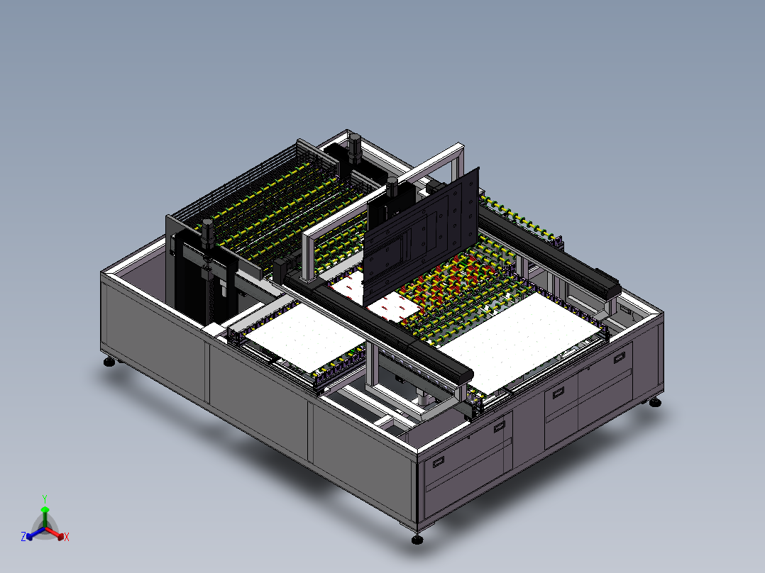 BOE BUFFER 设备sw18可编辑正等轴测图