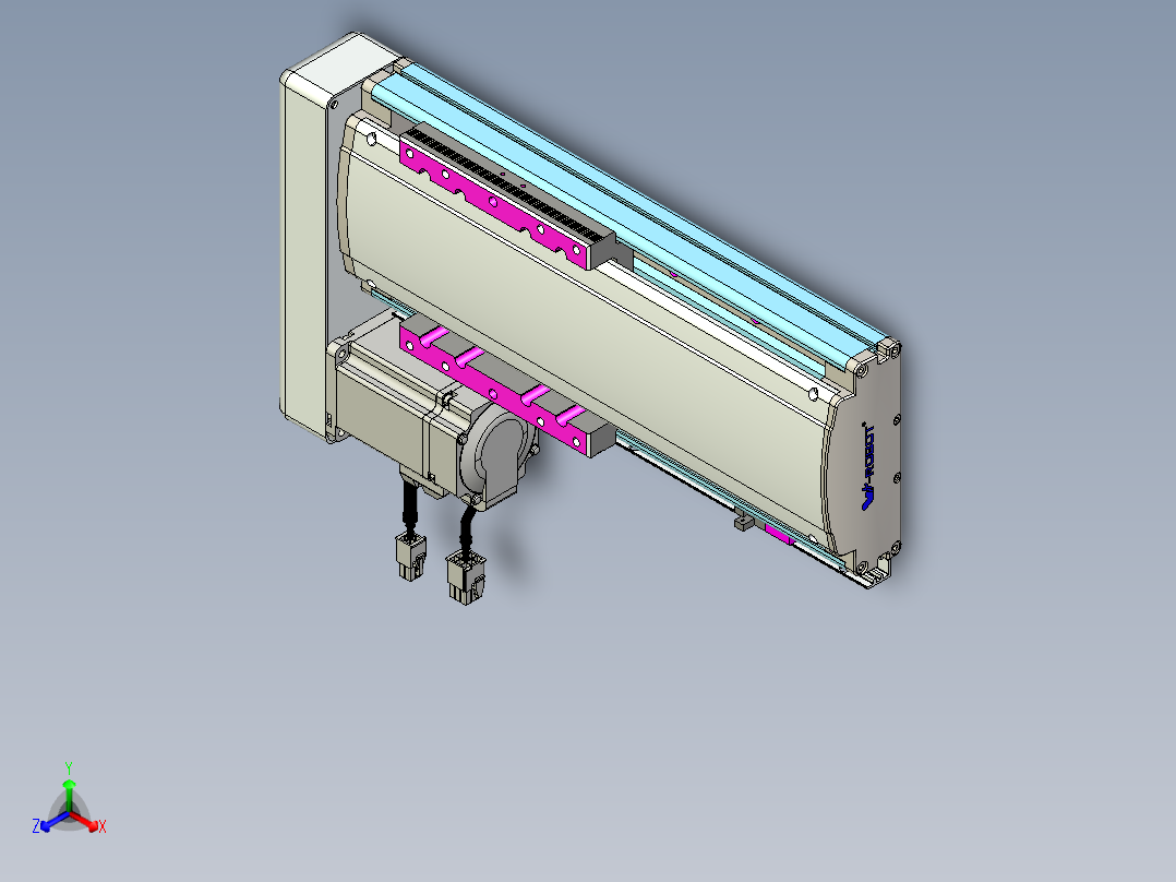 威洛博QF14-Lxx-C-S120-BL-ZP40-C3正等轴测图