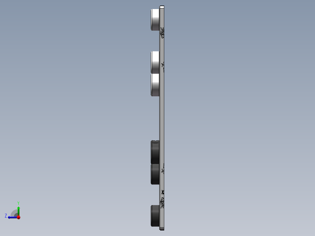 中国象棋右视图