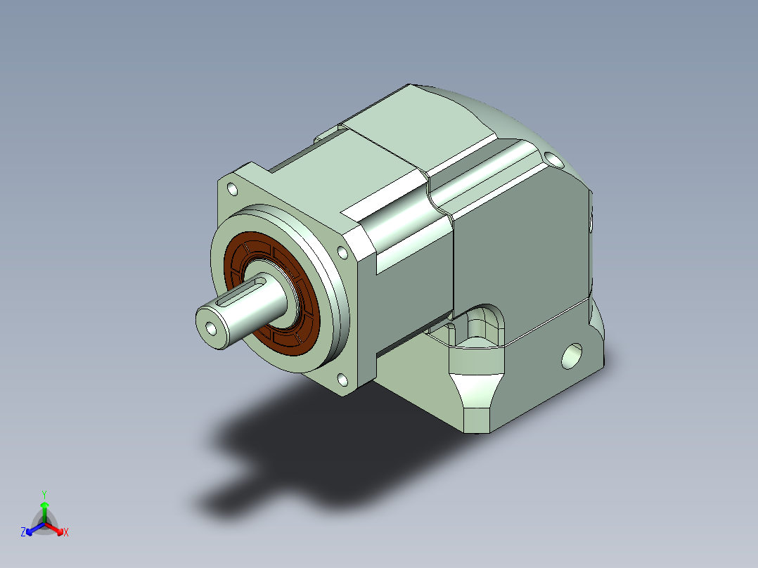 ZPLX90-L1 14-73-98.43-M6正等轴测图