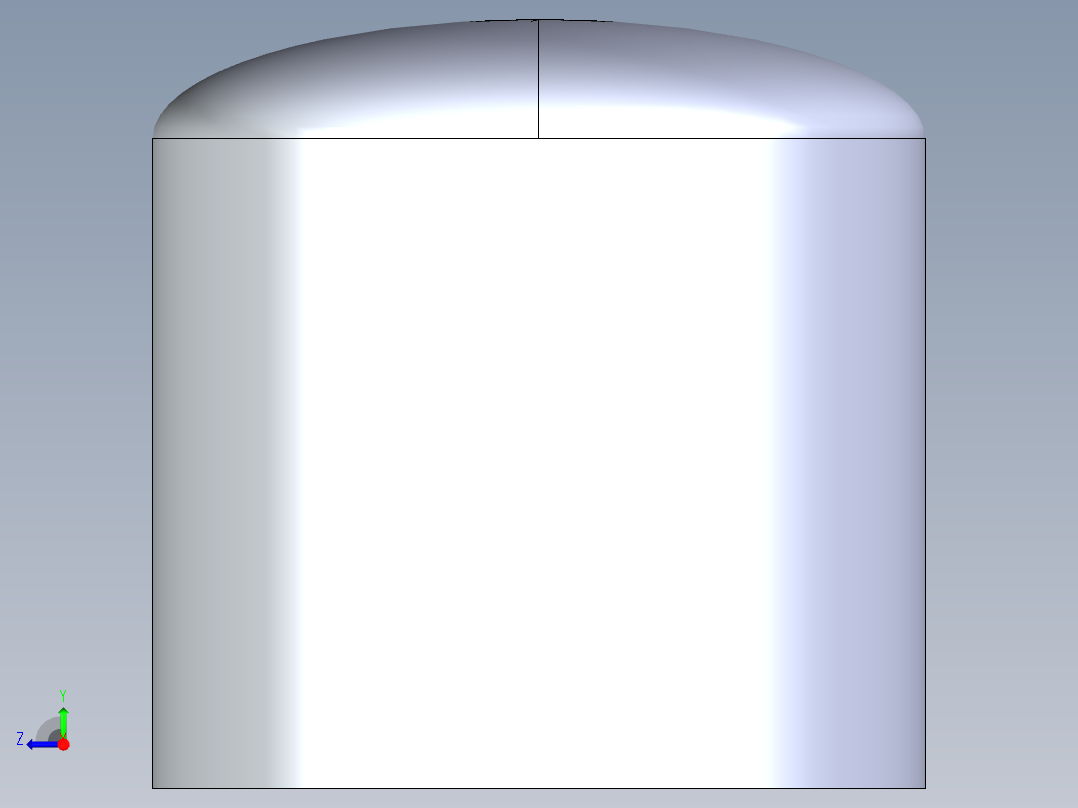 聚氯乙烯配件19-Sch80_Cap_SOC_847-007 _0.75in右视图