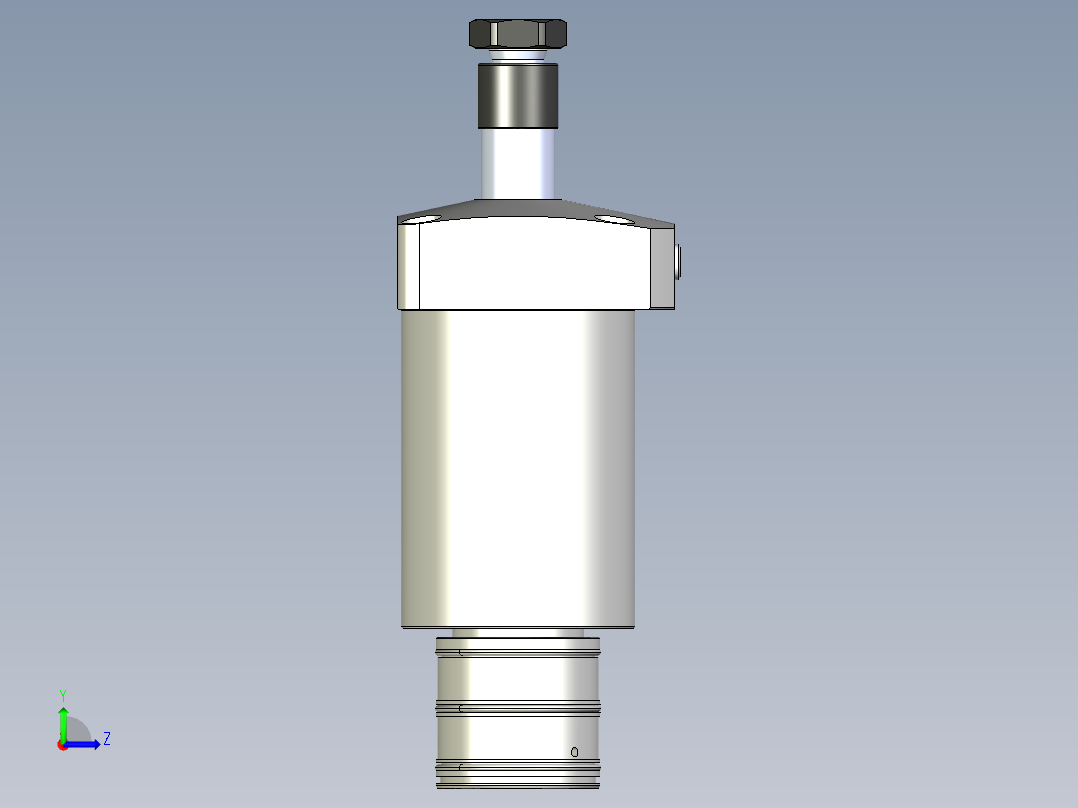 KOSMEKWHE2500-2GRM多系列多零件图纸模型多系列多零件图纸模型左视图