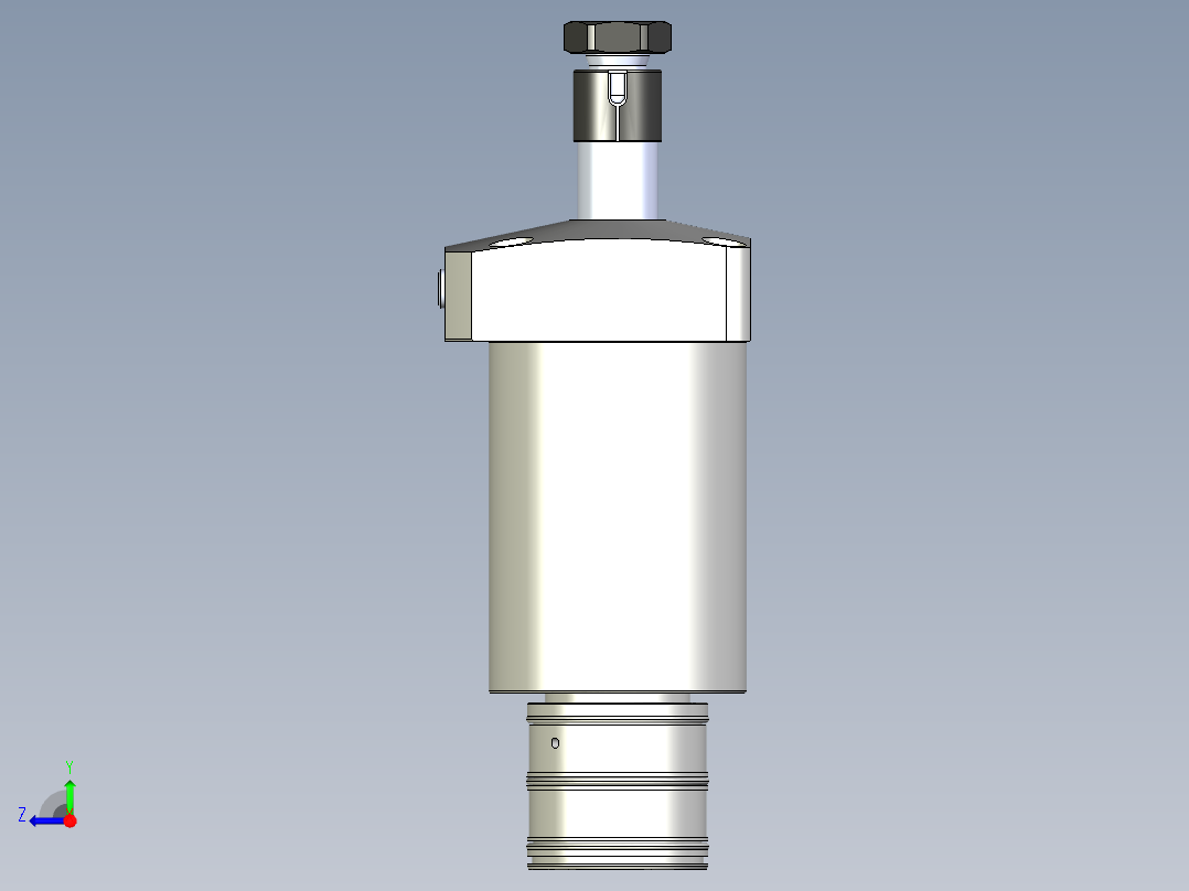 KOSMEKWHE2500-2GRM多系列多零件图纸模型多系列多零件图纸模型右视图