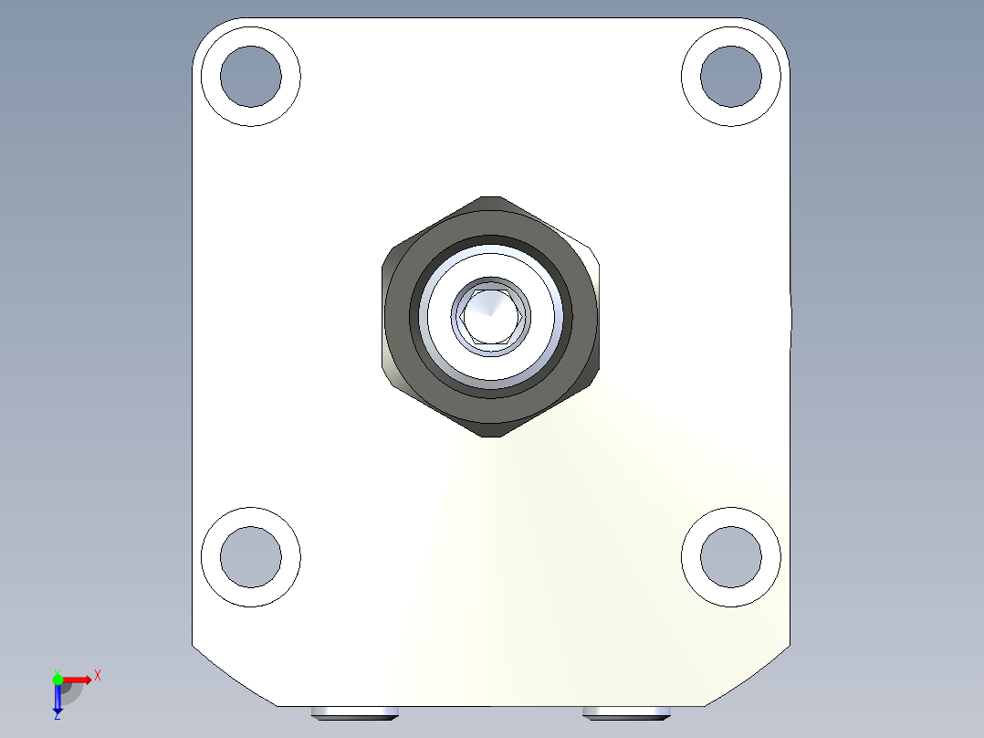 KOSMEKWHE2500-2GRM多系列多零件图纸模型多系列多零件图纸模型俯视图