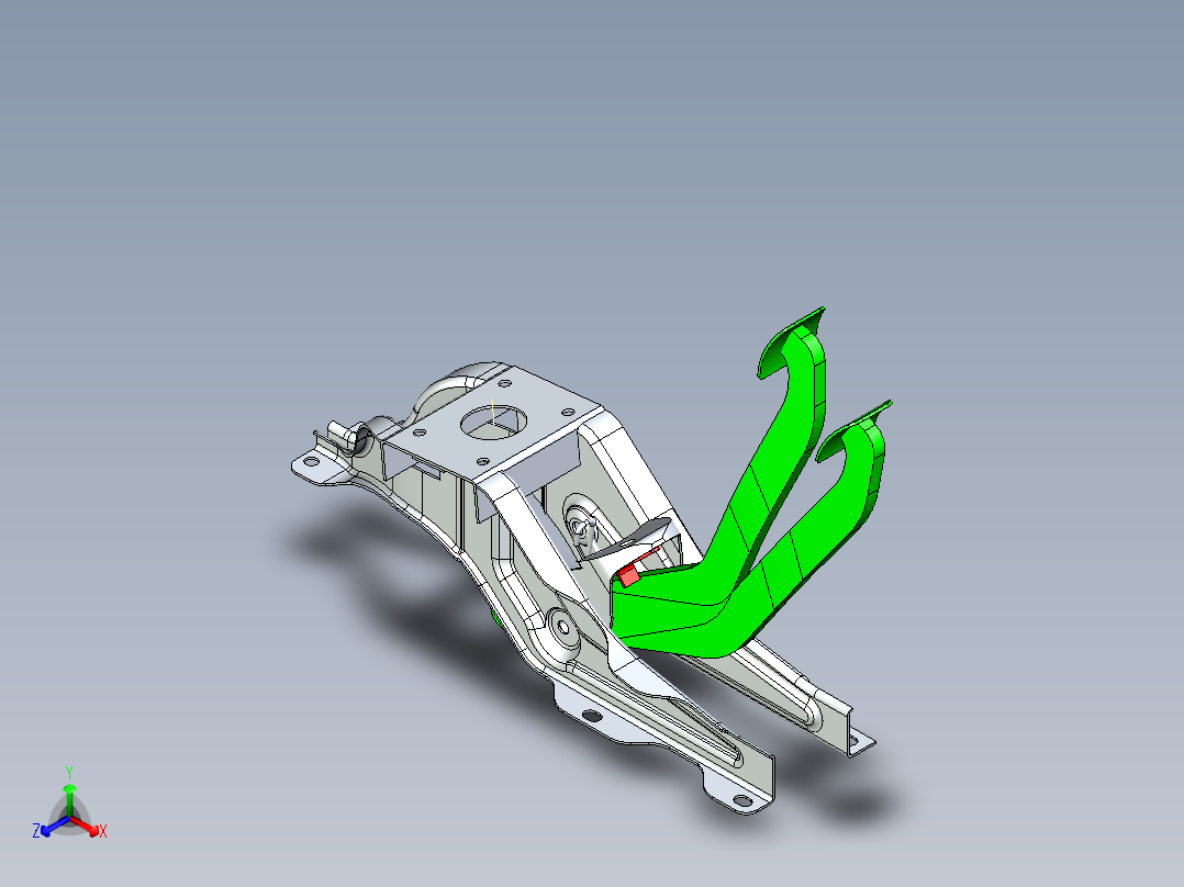 汽车客车刹车踏板