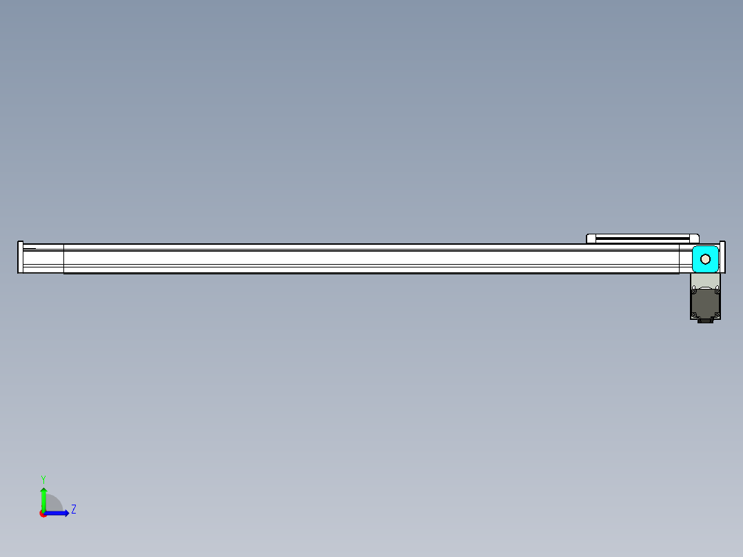 欧规系列-LB6-L65-C-S1150-BLD-P40-D3左视图