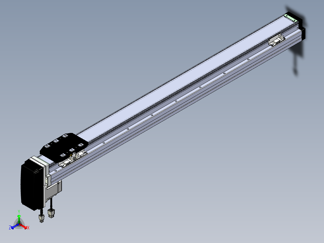 威洛博CH8-LXX-S850-BM-T20-C3正等轴测图