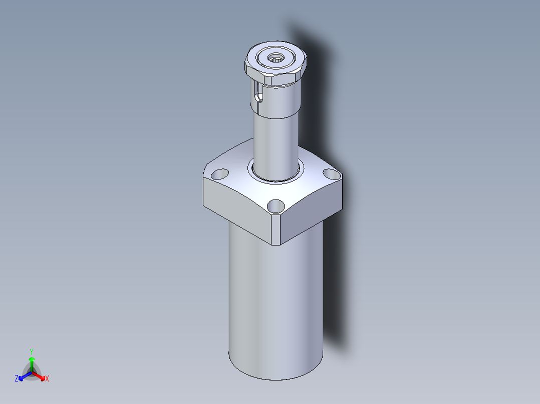 KOSMEKLHA0750-GR-Q45多系列多零件图纸模型正等轴测图