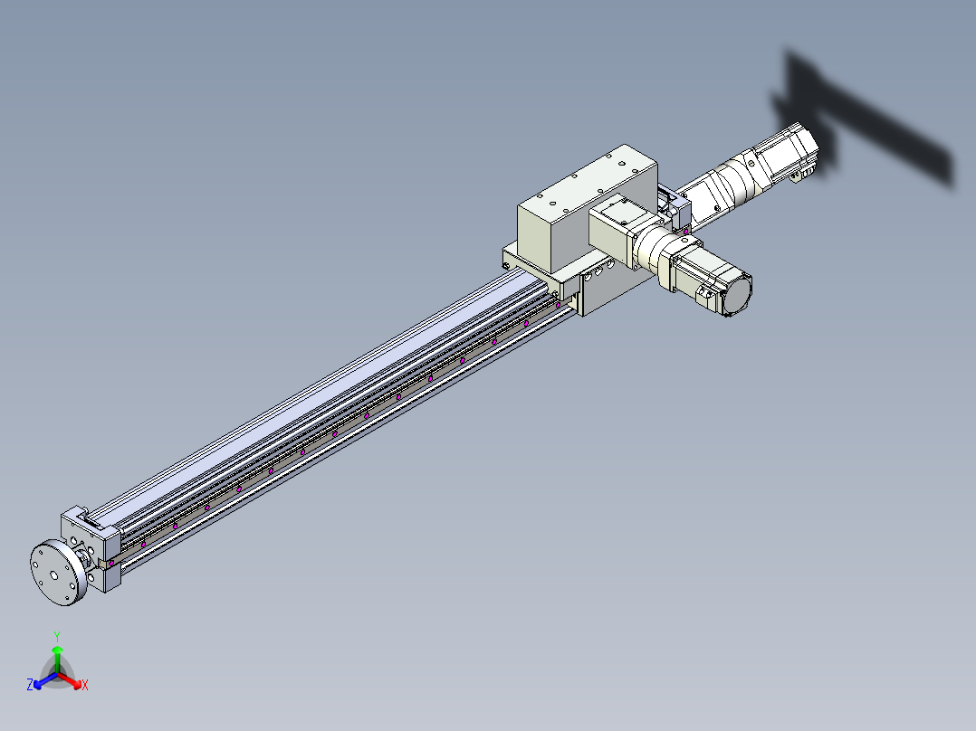 威洛博直线电机模组EB6ZR-L140-S780-RZ575K-Z575K-MS3
