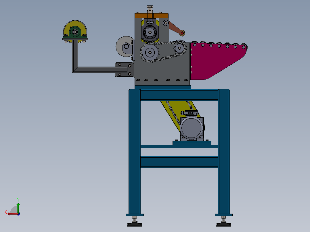 钢板气割机sw21可编辑后视图