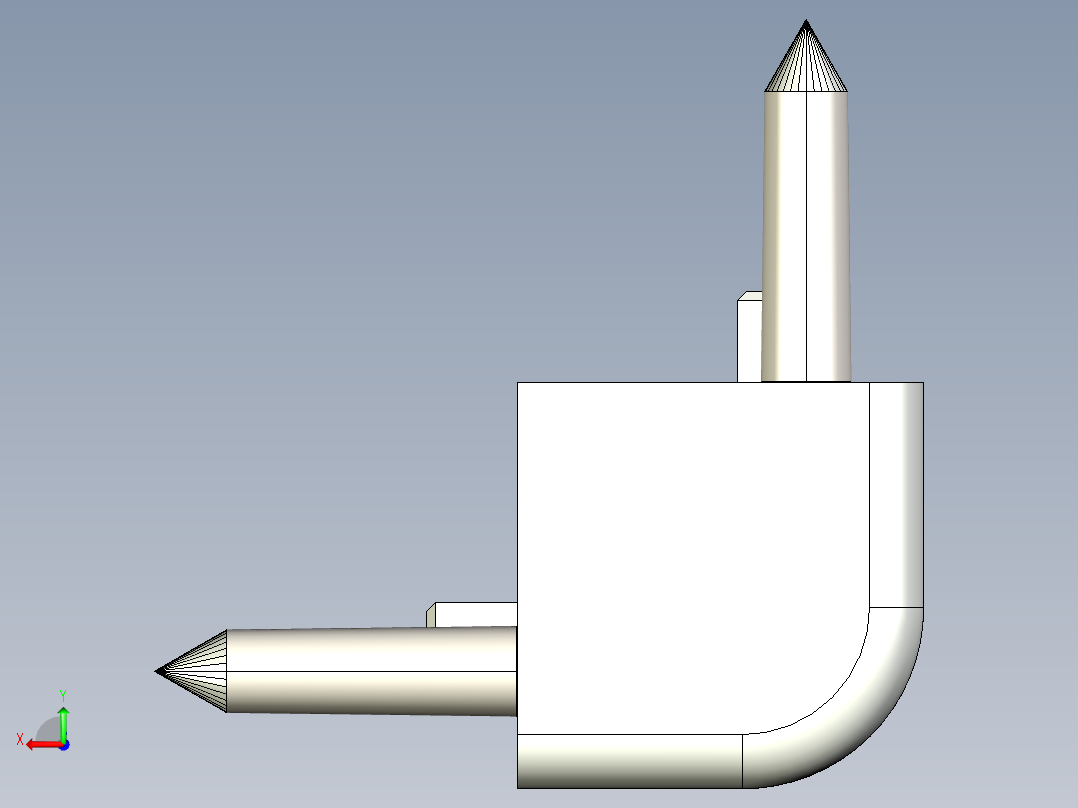 型材-BR SHELVING PROFILE CORNER CONNECTOR KJN535637后视图