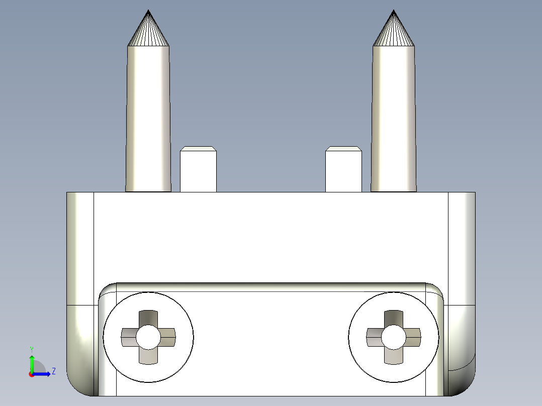 型材-BR SHELVING PROFILE CORNER CONNECTOR KJN535637左视图