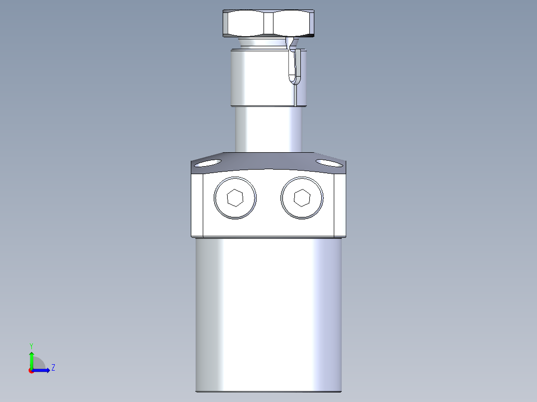 KOSMEKLHA0480-CR-Y45多系列多零件图纸模型左视图