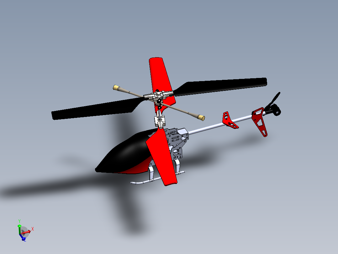 直升<span style='color: red'>飞机</span> <span style='color: red'>飞机</span>模型设计